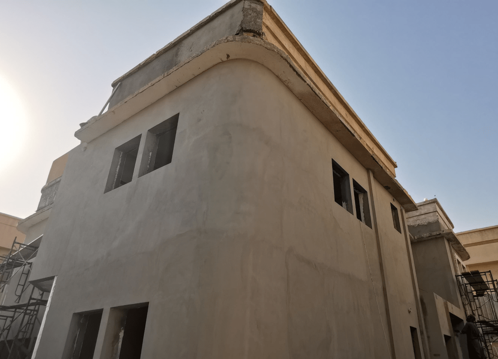 عزل مبنى قديم عن الحرارة بواسطة درع المباني