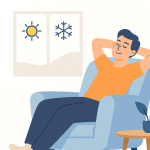 صيفٌ بارد وشتاءٌ دافئ