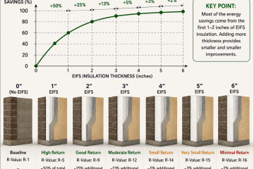 Diminishing Returns of Insulation